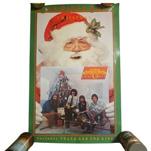 The Oak Ridge Boys Christmas Promo Poster 23x35 Vintage 1982 Country MCA Records